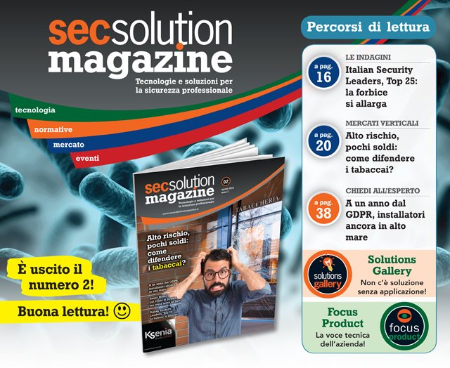 Leggi Secsolution Magazine
